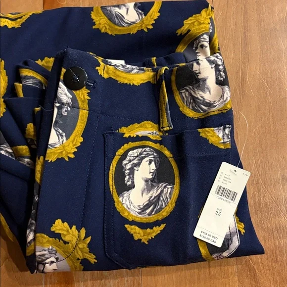 Anthropologie Collette Ponte Crop Wide-leg Pant by Maeve - brand new! - Picture 5 of 6